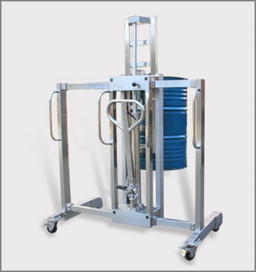 不銹鋼油桶搬運車(側移)