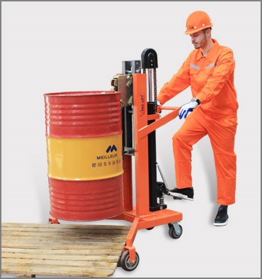 液壓油桶搬運車