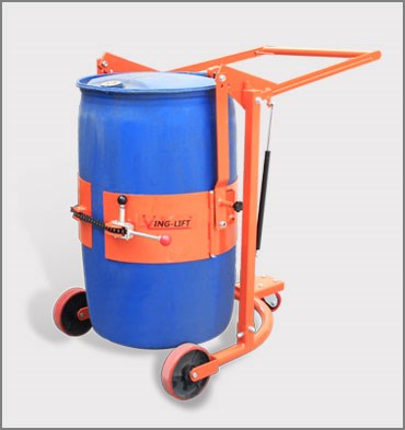 機械式油桶翻轉車