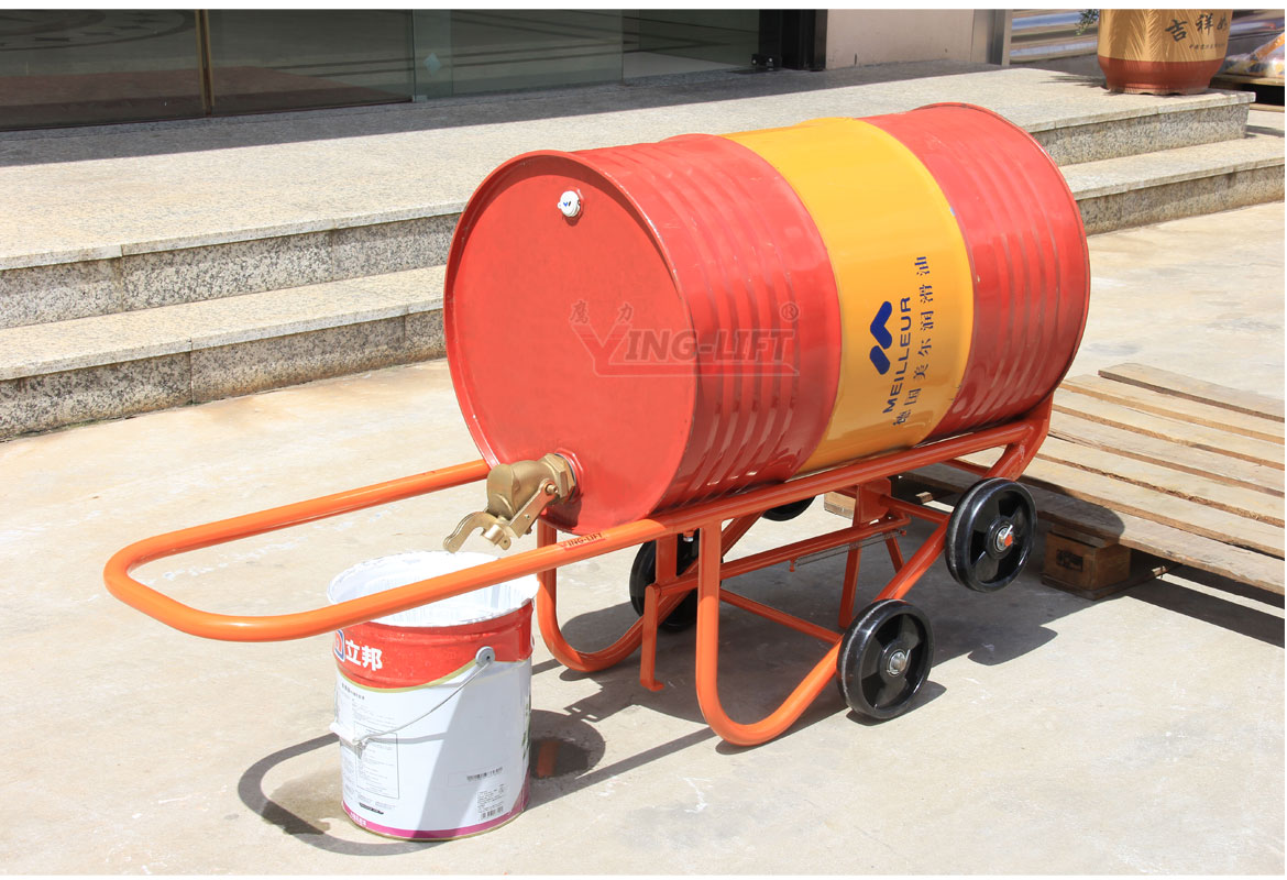 多功能油桶小車