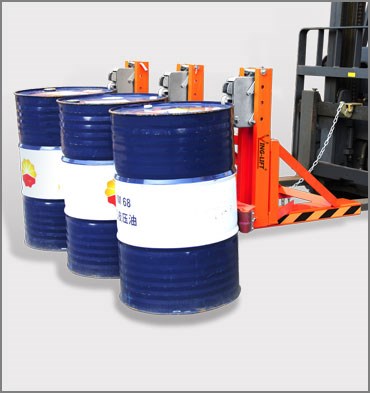 叉車專用重型油桶夾具