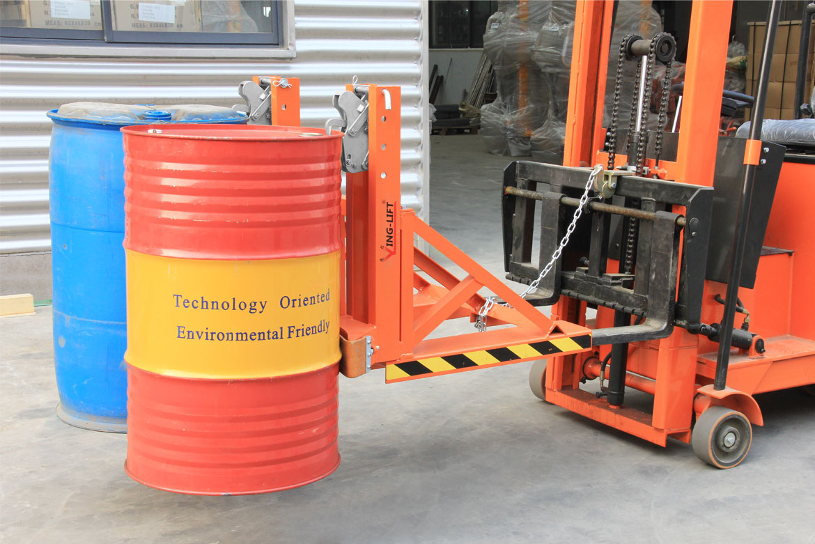 單鷹嘴雙桶油桶夾具