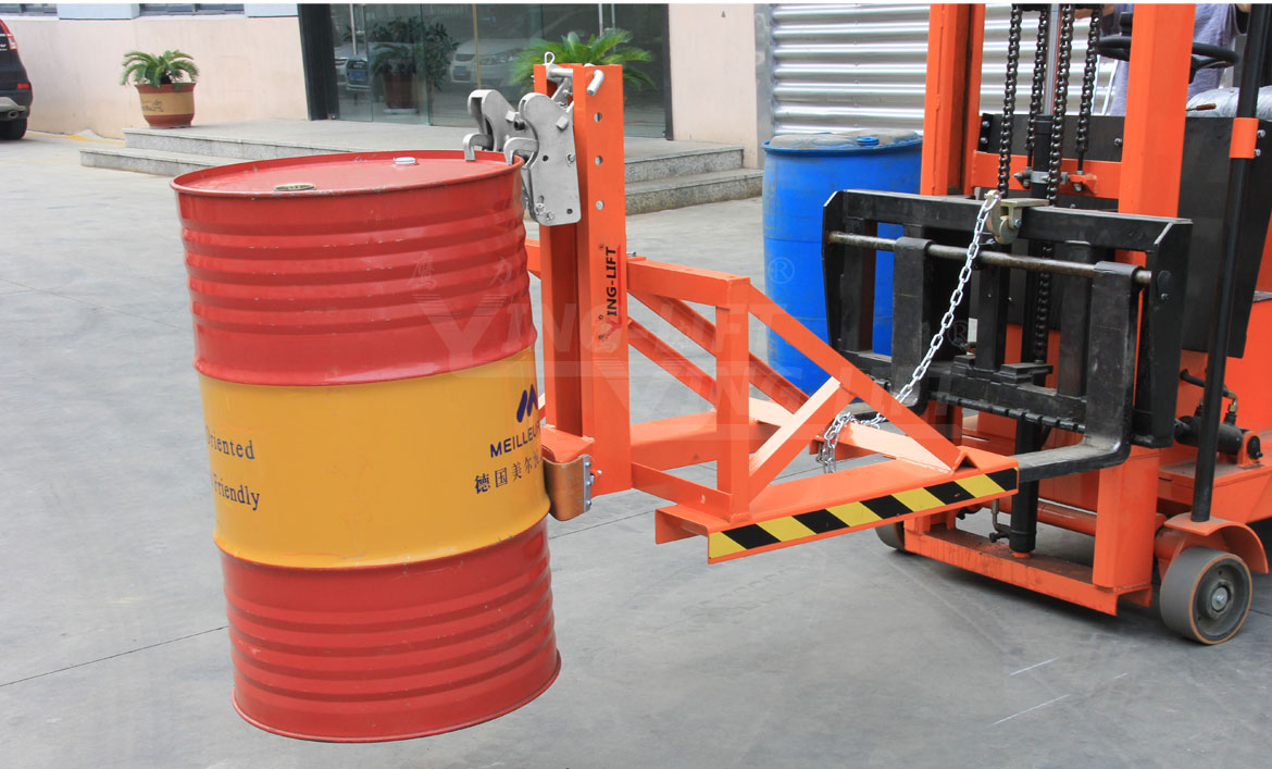 雙鷹嘴單桶油桶夾具