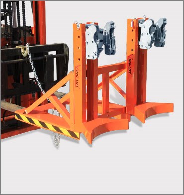 叉車(chē)專(zhuān)用油桶夾具