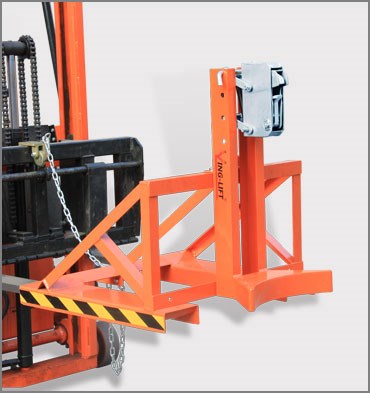 叉車(chē)專(zhuān)用油桶夾具(固定式支架)