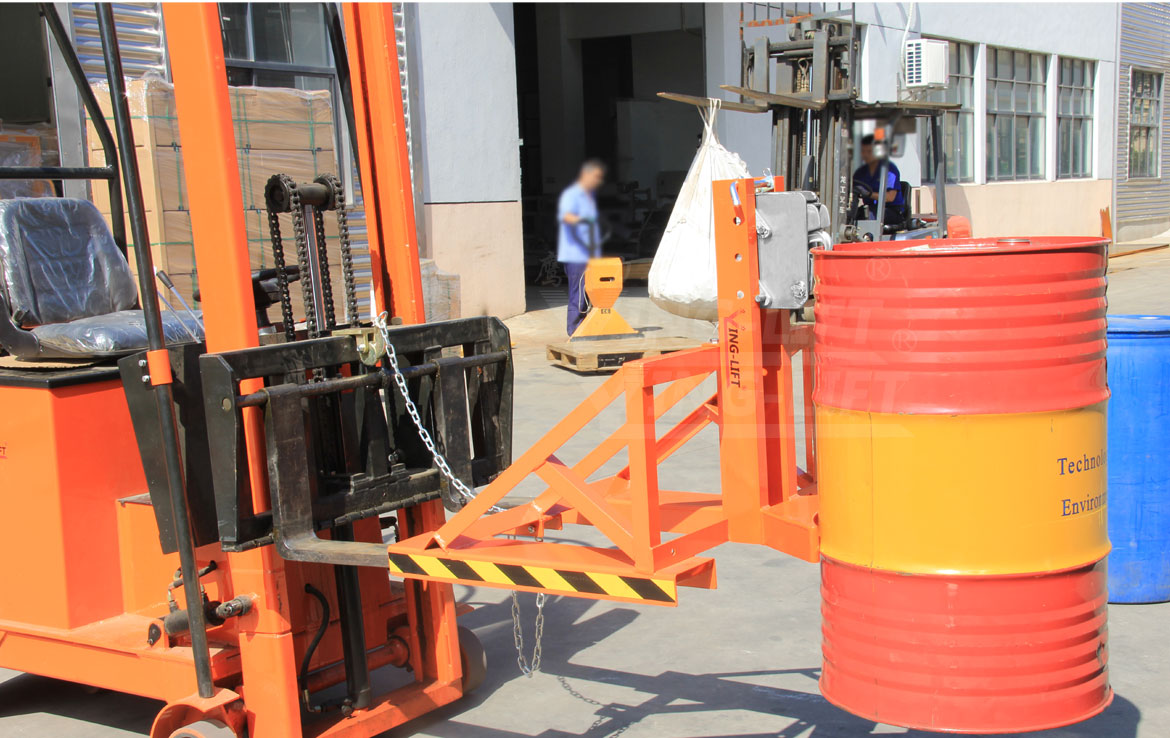 單鷹嘴單桶油桶夾具