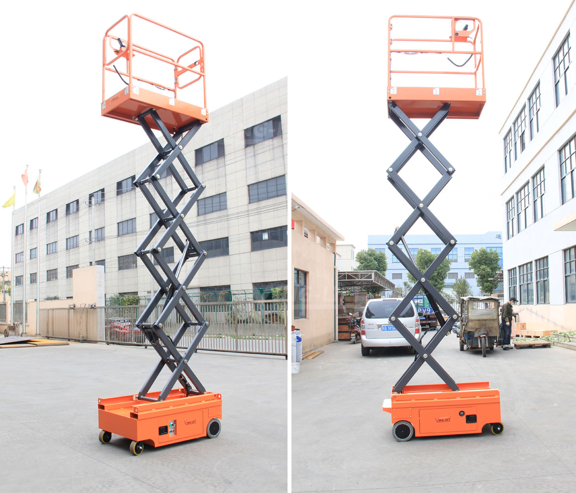 全電動小型剪叉式升降平臺