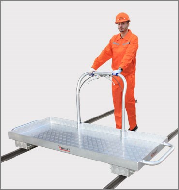 鋁制手推軌道車