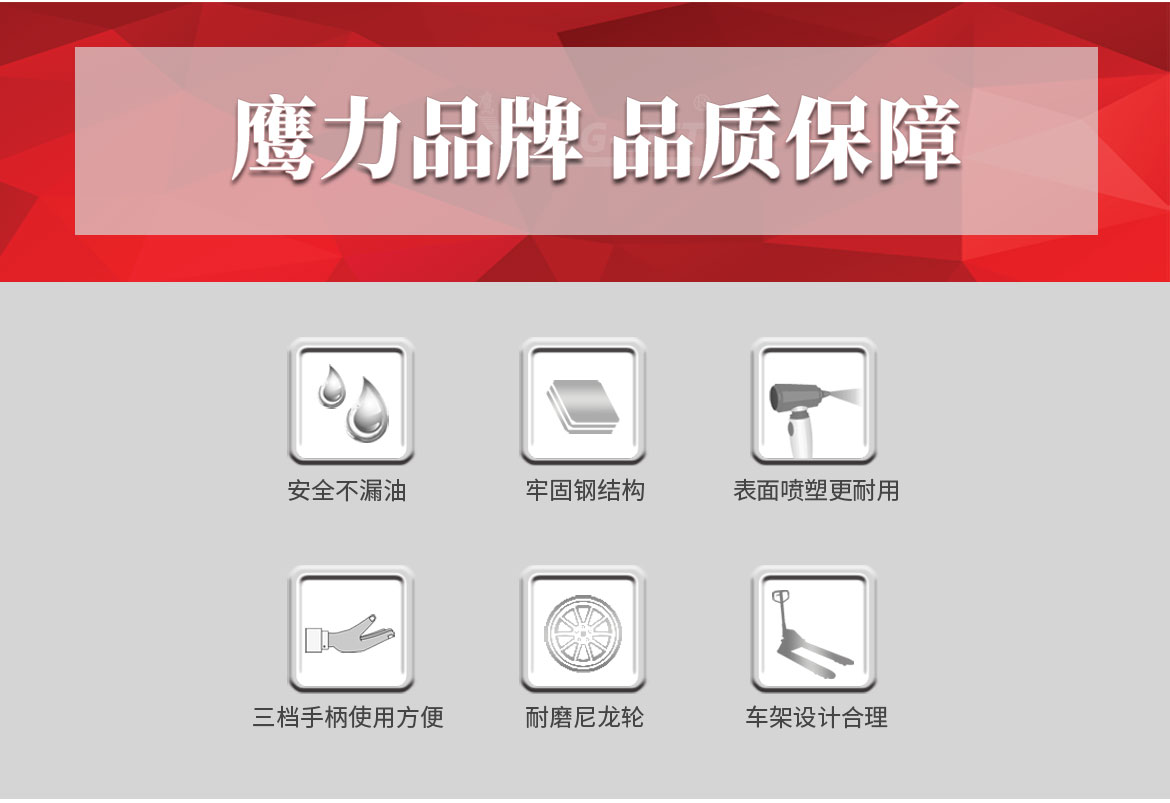 標(biāo)準(zhǔn)型手動液壓托盤車