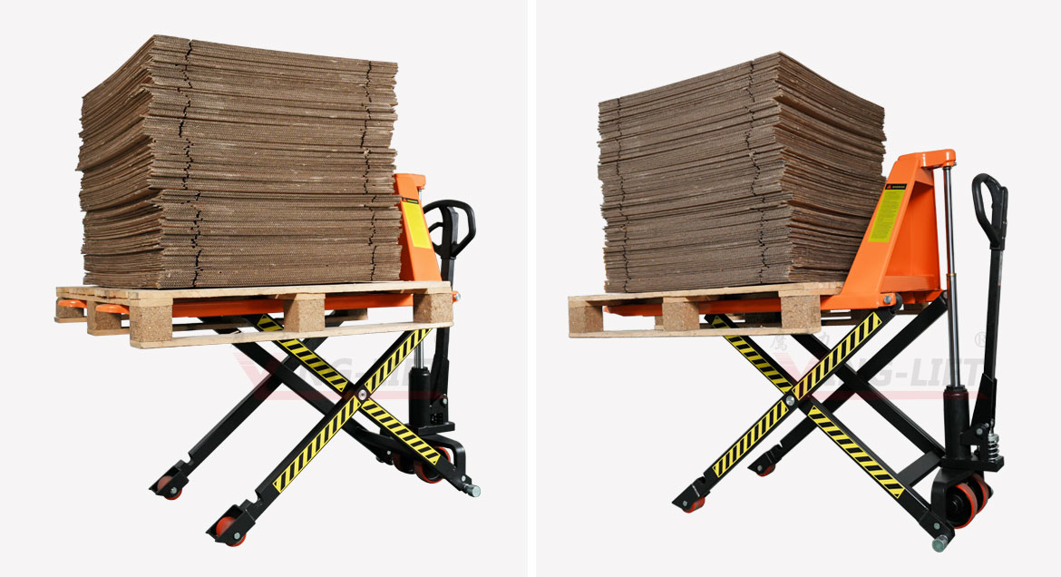 手動(dòng)液壓高搬車