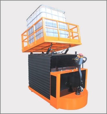 電動行走升降平臺(帶防護)