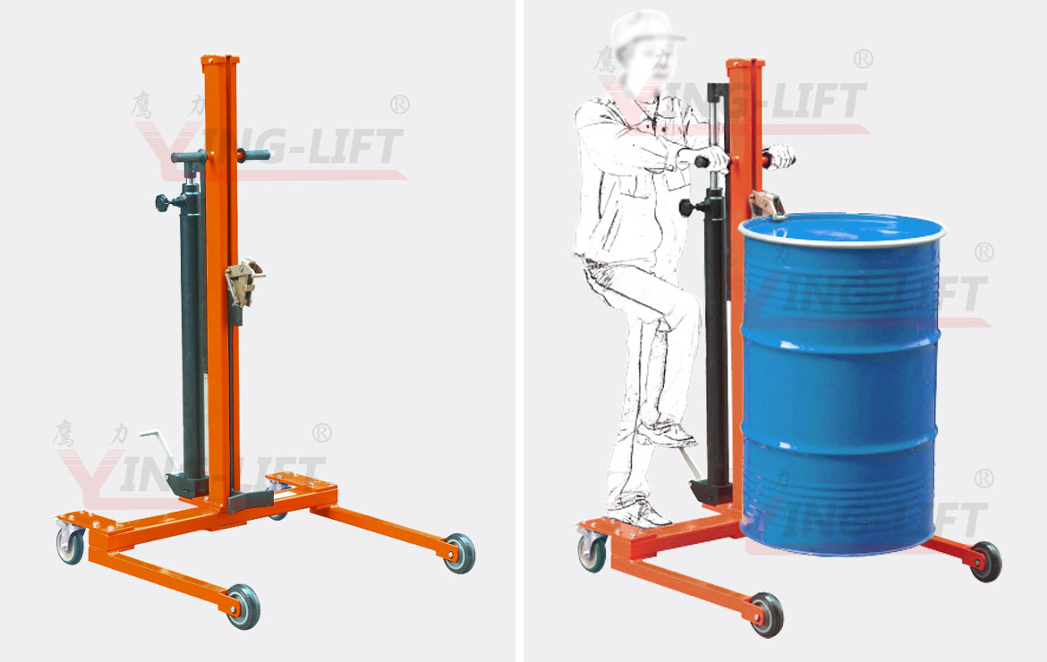 液壓油桶搬運(yùn)車